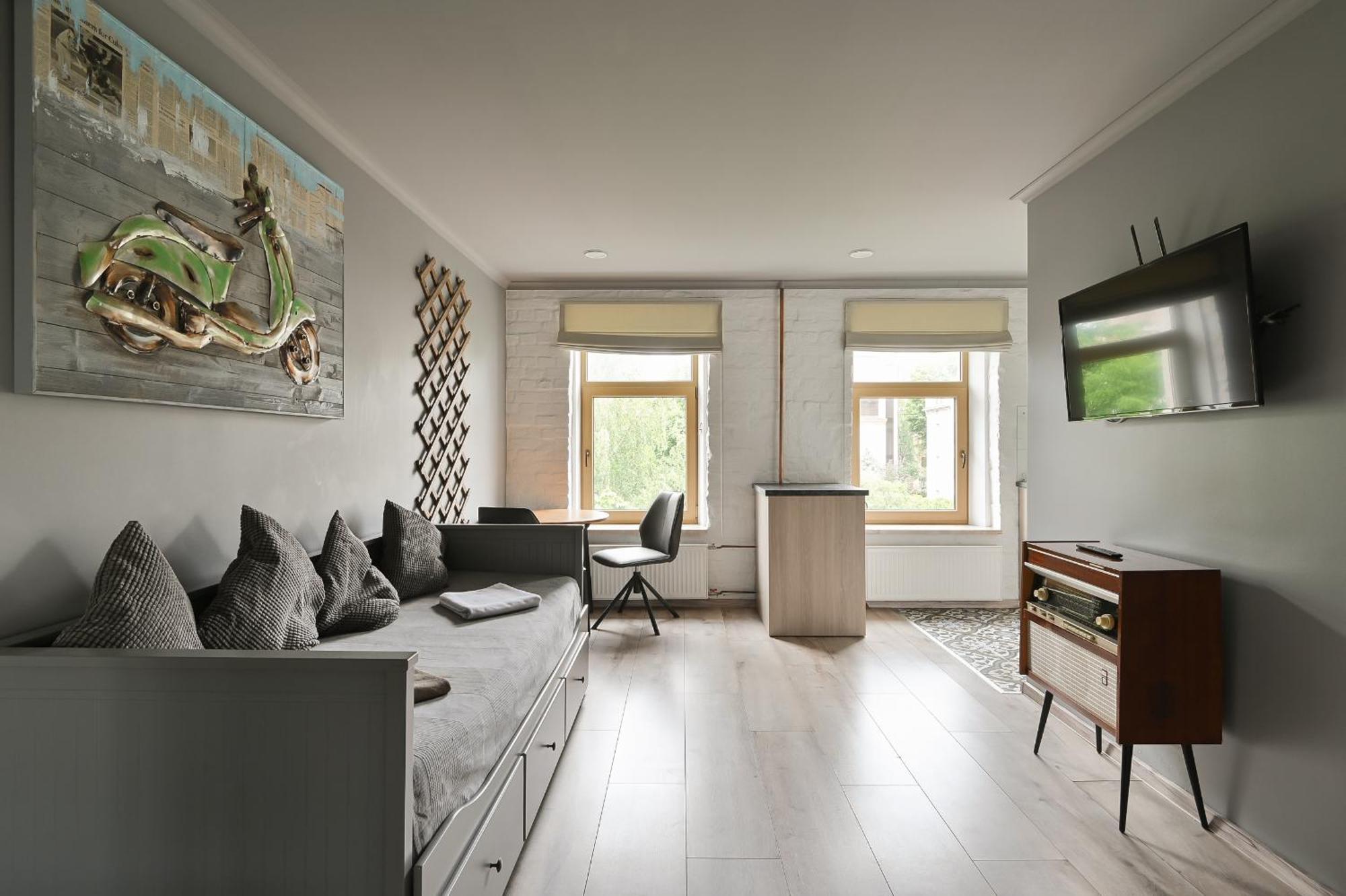 Lägenhet Quiet Loft With Free Parking *